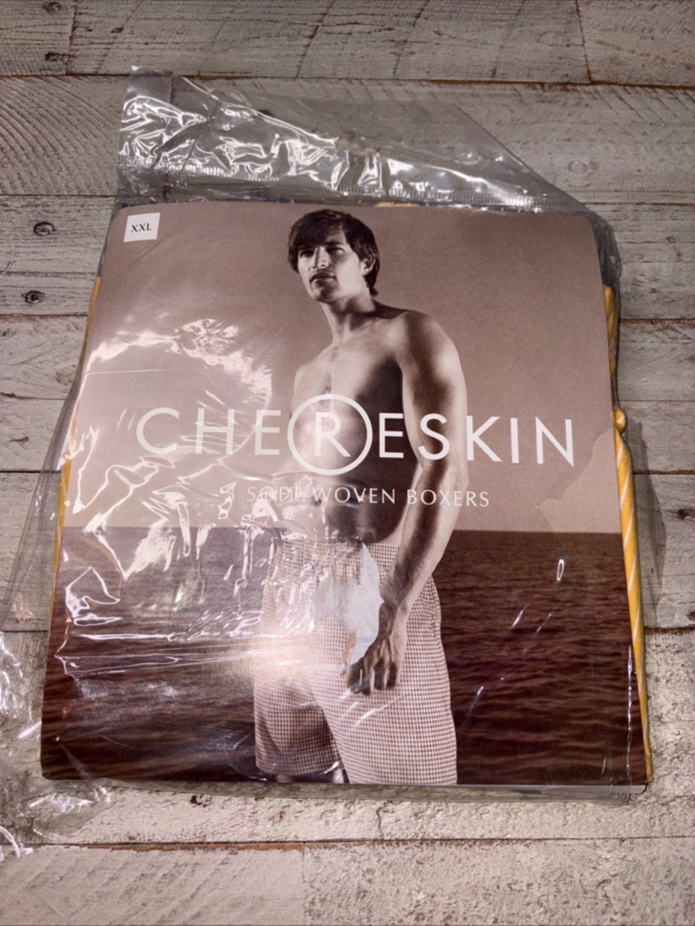 Ron Chereskin Mens 3 Pack Soft Woven Cotton Boxers Blue White XXL - Picture 5 of 11